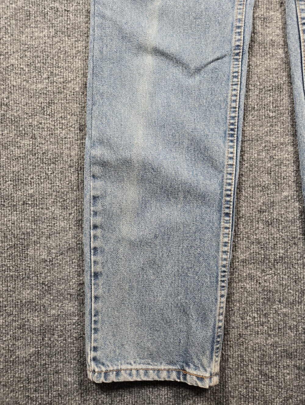 Vintage 90s Levi's 512 Slim Fit Straight Leg Jeans Light Wash‎ Denim Size 13 - Picture 3 of 11